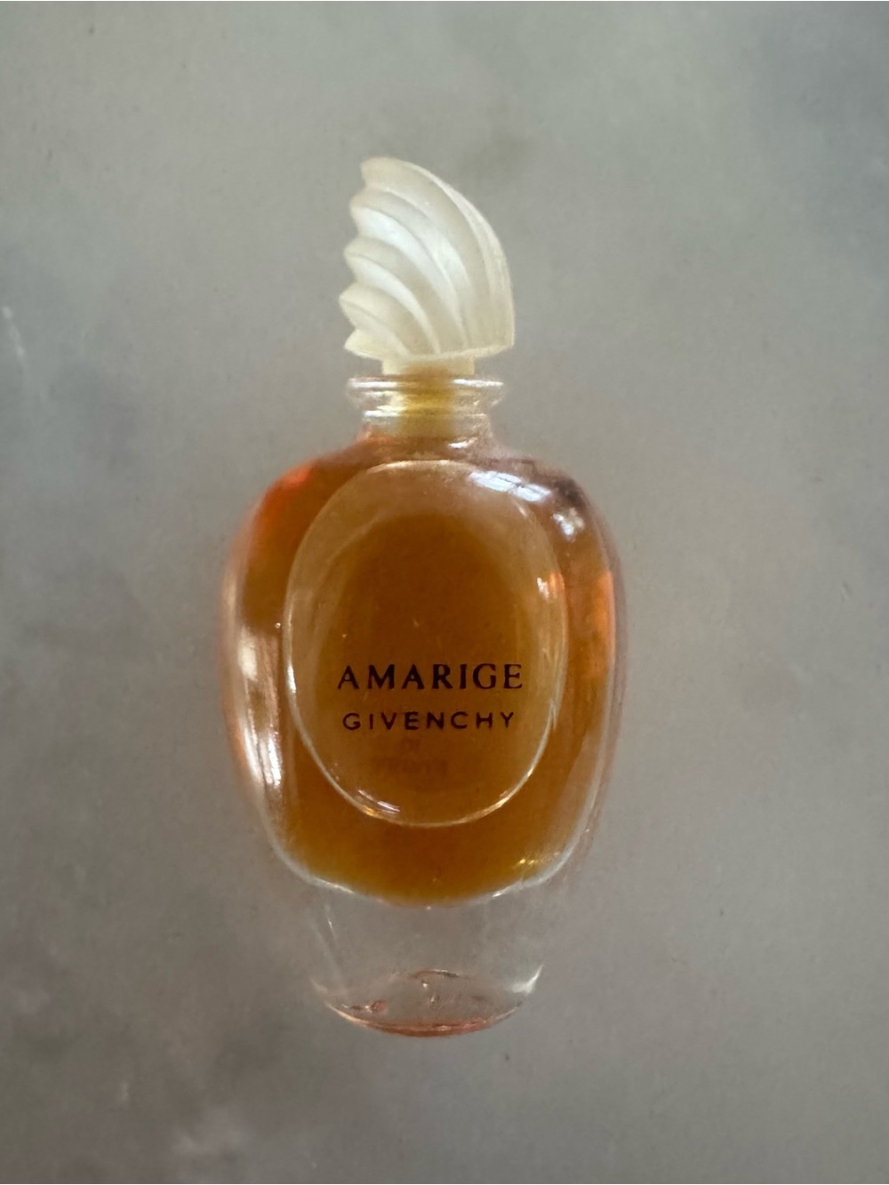 Vintage Givenchy Amarige 4ml / .13 Fl Oz Eau De Toilette Miniature Travel Size